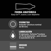 DUREX - VERLÄNGERTES VERGNÜGEN VERZÖGERT 12 EINHEITEN DUREX CONDOMS