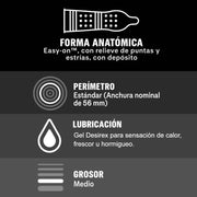 DUREX - INTENSE ORGASMIC 12 EINHEITEN DUREX CONDOMS