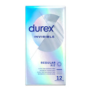 DUREX - UNSICHTBAR EXTRA DÜNN 12 EINHEITEN DUREX CONDOMS