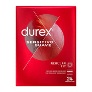 DUREX - WEICH UND EMPFINDLICH 24 EINHEITEN DUREX CONDOMS
