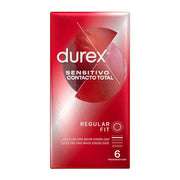 DUREX - EMPFINDLICHER KONTAKT INSGESAMT 6 EINHEITEN DUREX CONDOMS