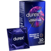 DUREX - PERFECT CONNECTION SILIKON EXTRA SCHMIERUNG 10 EINHEITEN DUREX CONDOMS