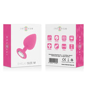INTENSE - SHELKI M ANAL PLUG FUCHSIA INTENSE ANAL TOYS