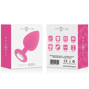 INTENSE - SHELKI L PLUG ANAL FUCHSIA INTENSE ANAL TOYS