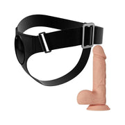 PRETTY LOVE - HARNESS-HOSE UNIVERSAL-HARNESS MIT DILDO JERRY 21.8 CM NATUR - ENGEFREUNDE.COM