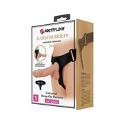 PRETTY LOVE - HARNESS-HOSE UNIVERSAL-HARNESS MIT DILDO JERRY 21.8 CM NATUR - ENGEFREUNDE.COM