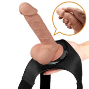 PRETTY LOVE - HARNESS-HOSE UNIVERSAL-HARNESS MIT DILDO JERRY 21.8 CM NATUR - ENGEFREUNDE.COM