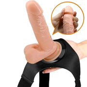 PRETTY LOVE - HARNESS-HOSE UNIVERSAL-HARNESS MIT DILDO TOM 20 CM NATUR - ENGEFREUNDE.COM