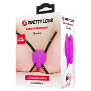 PRETTY LOVE - HEARTBEAT CLITORIS MASSAGER 10 VIBRATIONSMODI LILA - ENGEFREUNDE.COM