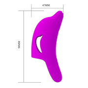 PRETTY LOVE - DELPHINI LEISTUNGSSTARKER LILA FINGERSTIMULATOR PRETTY LOVE