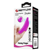PRETTY LOVE - DELPHINI LEISTUNGSSTARKER LILA FINGERSTIMULATOR PRETTY LOVE