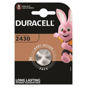 DURACELL - KNOPFBATTERIE LITIO CR2430 3V 1 EINHEIT DURACELL