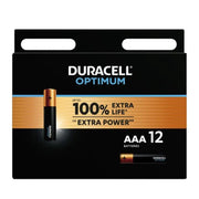 DURACELL - OPTIMUM 200 ALKALINE BATTERIE AAA LR03 12 EINHEIT DURACELL