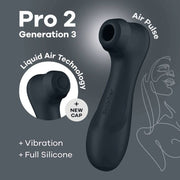 SATISFYER - PRO 2 GENERATION 3 LIQUID AIR TECHNOLOGY LILA SATISFYER AIR PULSE