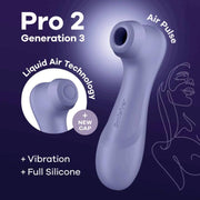 SATISFYER - PRO 2 GENERATION 3 LIQUID AIR TECHNOLOGY LILA SATISFYER AIR PULSE