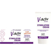 HOT - V-ACTIV STIMULATIONSCREME FRAU 50ML HOT