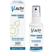 HEISS - V-ACTIV PENIS POWER SPRAY MÄNNER 50ML HOT