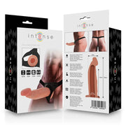 INTENSE - HOHLGESCHIRR MIT DILDO 18 X 3,5 CM INTENSE COUPLES TOYS