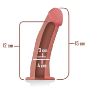 INTENSE - HOHLGESCHIRR MIT DILDO 16 X 3 CM INTENSE COUPLES TOYS