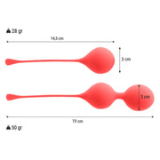 INTENSE - KEGEL BALLS PACK KENDALL RED - ENGEFREUNDE.COM