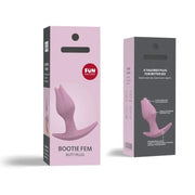 FUN FACTORY - BOOTIE FEM FEMALE ANAL BUTT PLUG ROSE - ENGEFREUNDE.COM
