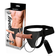 HARNESS ATTRACTION - GREGORY HOLLOW RNES MIT VIBRATOR 16.5 CM -O- 4.3 CM - ENGEFREUNDE.COM