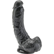 GET REAL - DILDO 20,5 CM MIT KUGELN SCHWARZ GET REAL