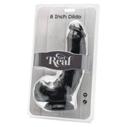 GET REAL - DILDO 20,5 CM MIT KUGELN SCHWARZ GET REAL