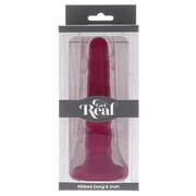 GET REAL - RIBBED DONG 12 CM ROT GET REAL