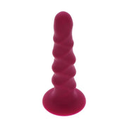 GET REAL - RIBBED DONG 12 CM ROT GET REAL