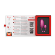 ONINDER - TOKYO VIBRIERENDES EI SCHWARZ 7,5 X 3,2 CM KOSTENLOSE APP ONINDER