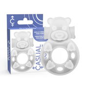 CASUAL LOVE - 26 TRANSPARENTER HSCHEN-VIBRATORRING - ENGEFREUNDE.COM