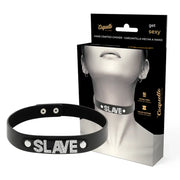 COQUETTE CHIC DESIRE - SKLAVEN-HALSBAND AUS VEGANEM LEDER - ENGEFREUNDE.COM