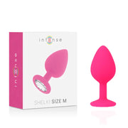 INTENSE - SHELKI M ANAL PLUG FUCHSIA INTENSE ANAL TOYS
