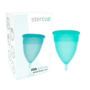 STERCUP - FDA SILIKON-MENSTRUALCUP AQUAMARIN - GRÖSSE S STERCUP