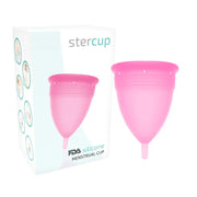 STERCUP - FDA SILIKON-MENSTRUALCUP ROSA - GRÖSSE L STERCUP