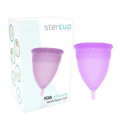 STERCUP - FDA SILIKON-MENSTRUALCUP FLIEDER - GRÖSSE S STERCUP