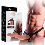 INTENSE - HOHLGESCHIRR MIT DILDO 18 X 3,5 CM INTENSE COUPLES TOYS