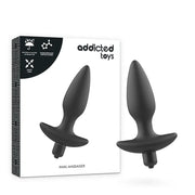 ADDICTED TOYS - MASSAGER PLUG ANAL MIT VIBRATION SCHWARZ - ENGEFREUNDE.COM
