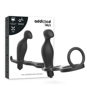 ADDICTED TOYS - ANALPLUG MIT SCHWARZEM SILIKONRING 12 CM - ENGEFREUNDE.COM