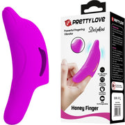 PRETTY LOVE - DELPHINI LEISTUNGSSTARKER LILA FINGERSTIMULATOR PRETTY LOVE