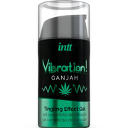 INTT - KRAFTVOLLES INTIMSTIMULIERENDES FLÜSSIGES VIBRATIONSGEL CANNABIS 15ML INTT UNISEX AROUSAL GEL