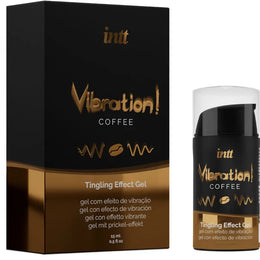 INTT - KRAFTVOLLES INTIMSTIMULIERENDES FLÜSSIGES VIBRATIONSGEL KAFFEE 15ML INTT UNISEX AROUSAL GEL