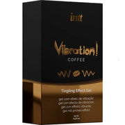 INTT - KRAFTVOLLES INTIMSTIMULIERENDES FLÜSSIGES VIBRATIONSGEL KAFFEE 15ML INTT UNISEX AROUSAL GEL