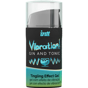 INTT - KRAFTVOLLES INTIMSTIMULIERENDES FLÜSSIGES VIBRATOR-GEL GIN & TONIC 15 ml INTT UNISEX AROUSAL GEL