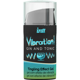 INTT - KRAFTVOLLES INTIMSTIMULIERENDES FLÜSSIGES VIBRATOR-GEL GIN & TONIC 15 ml INTT UNISEX AROUSAL GEL