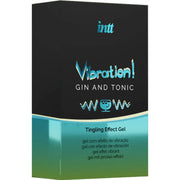 INTT - KRAFTVOLLES INTIMSTIMULIERENDES FLÜSSIGES VIBRATOR-GEL GIN & TONIC 15 ml INTT UNISEX AROUSAL GEL