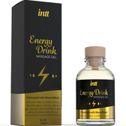 INTT MASSAGE & ORAL SEX - MASSAGEGEL MIT AROMATEM ENERGIE-CA-DRINK UND ERWÄRMUNGSEFFEKT INTT MASSAGE & ORAL SEX