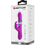 PRETTY LOVE - REESE VIBRATOR MIT LILA ROTATION - ENGEFREUNDE.COM
