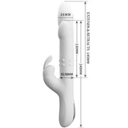 PRETTY LOVE - REESE VIBRATOR MIT SILBERNE ROTATION PRETTY LOVE